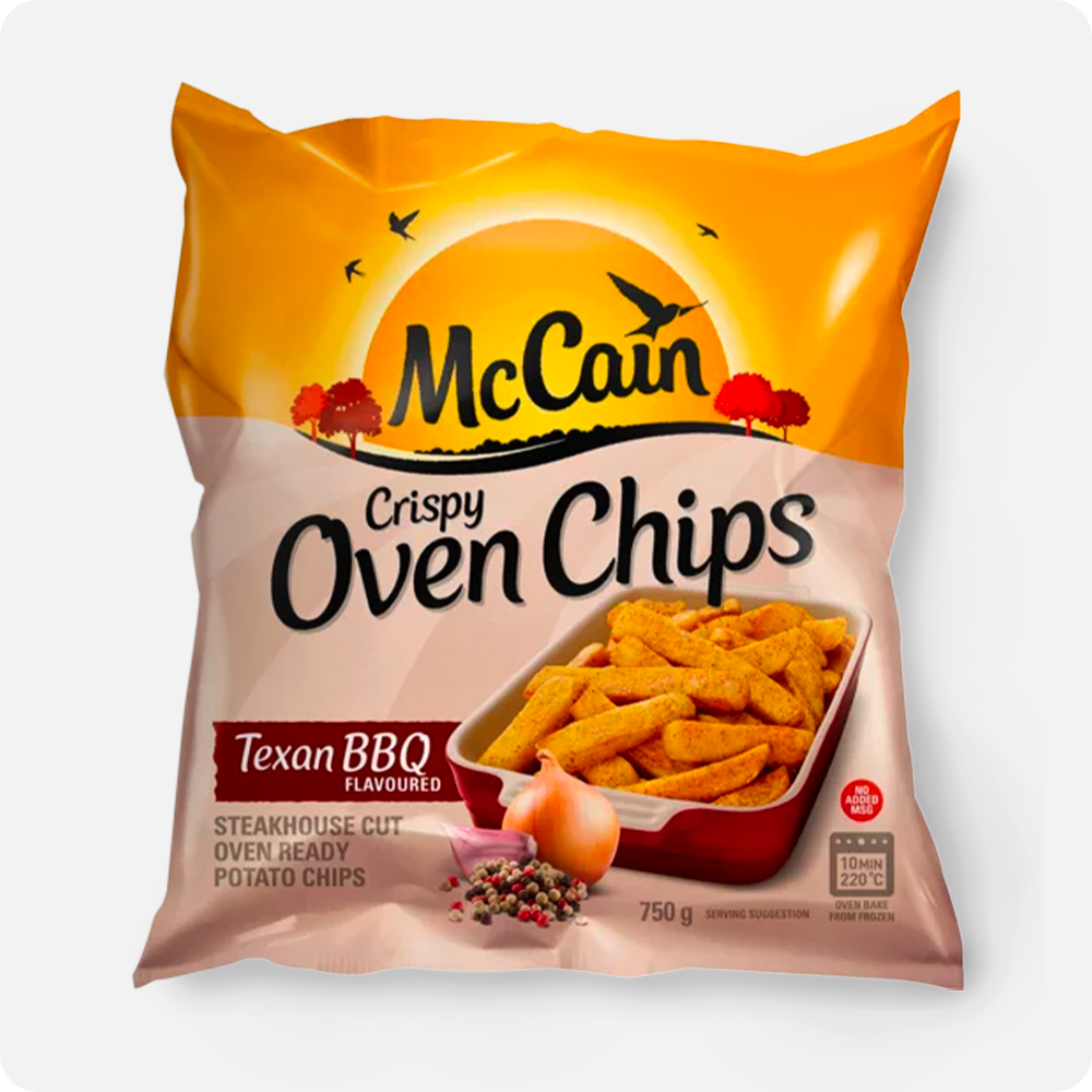 McCain Frozen Oven Potato Chips 750g Image