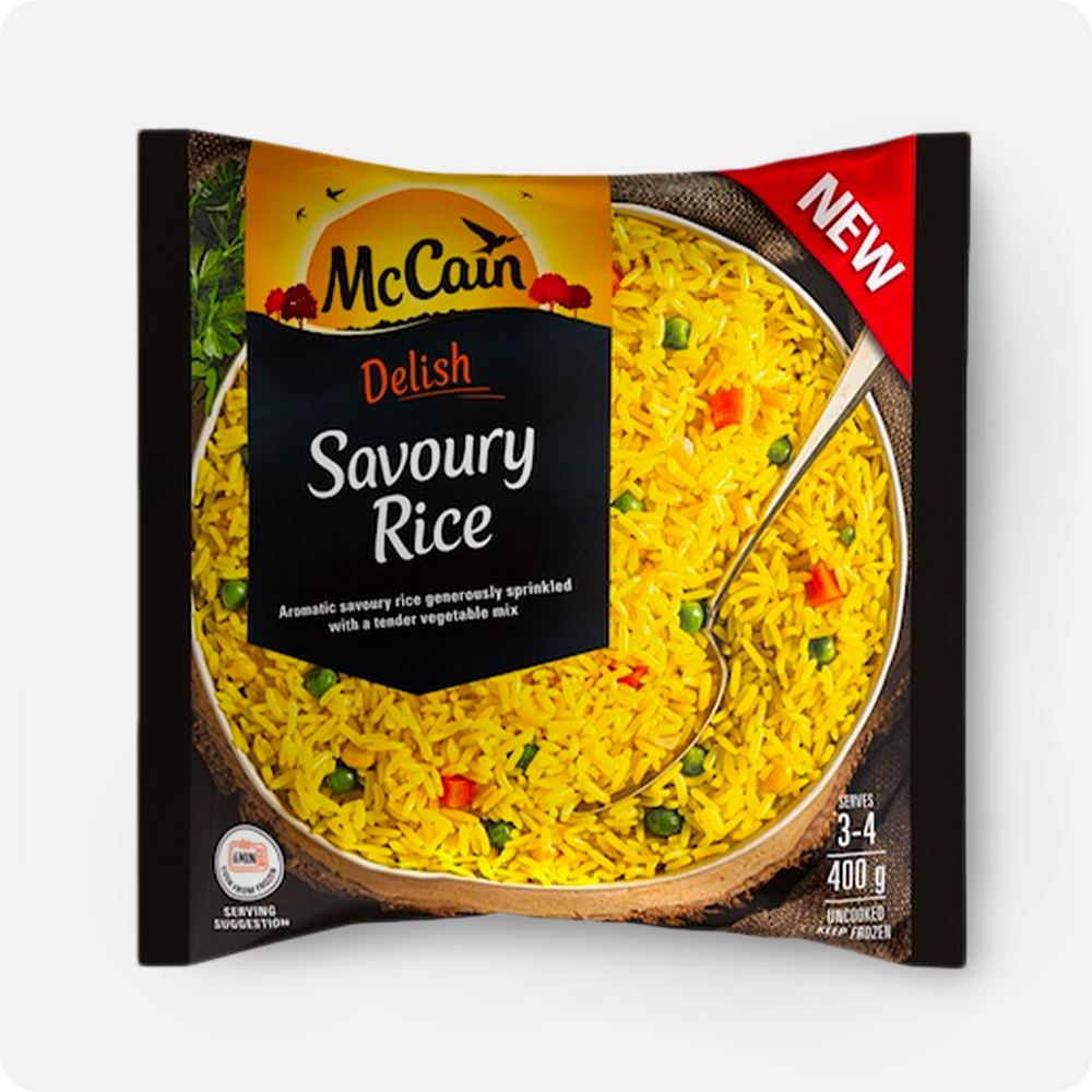 McCain Frozen Savoury Rice 400g Image