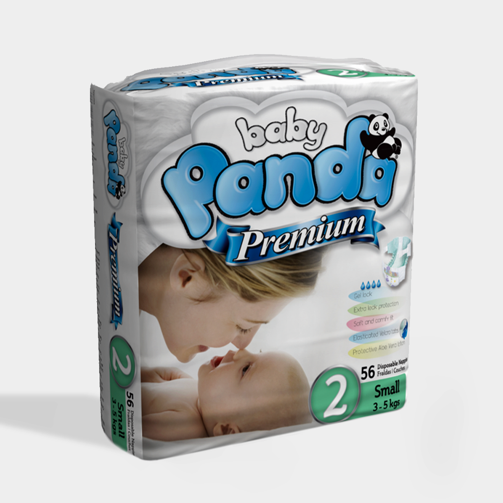 Panda Premium Nappies Size 2 Small Image