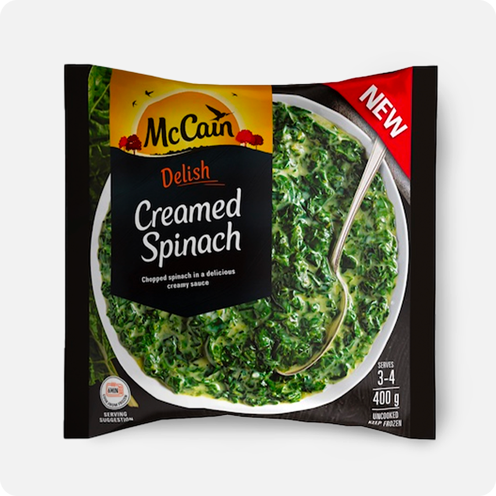 McCain Frozen Creamed Spinach 400g Image